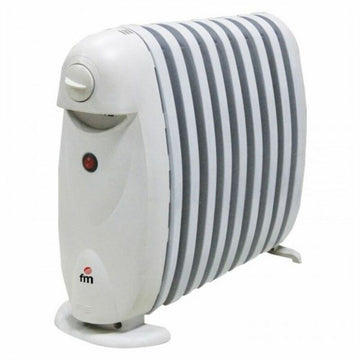 Radiatore a Olio (9 elementi) Grupo FM R9-MINI 800W Bianco 1000W