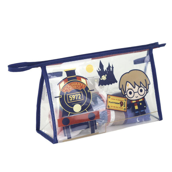 Necessaire con Accessori Harry Potter 4 Pezzi Rosso