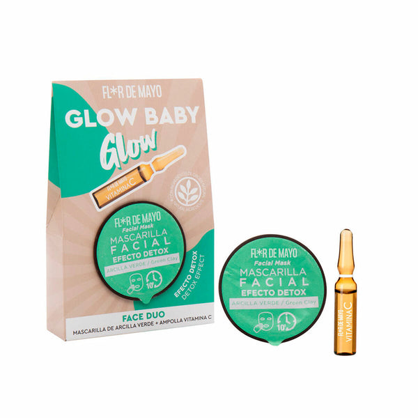 Cofanetto Cosmetica Donna Flor de Mayo Glow Baby Glow 2 Pezzi