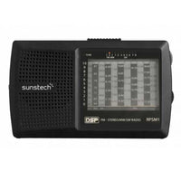 Transistor-Radio Sunstech 222861 RADIO FM Schwarz