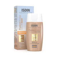 Protezione Solare Colorata Isdin Fusion Water Spf 50 Medium 50 ml