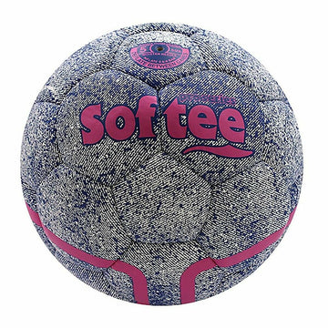 Pallone da Calcio DENIM Softee 80663 Rosa Sintetico (5)