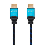 Cavo HDMI NANOCABLE 10.15.3701 V2.0 Nero/Blu 1 m 4K Ultra HD Nero