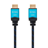 Cavo HDMI NANOCABLE 10.15.3701 V2.0 Nero/Blu 1 m 4K Ultra HD Nero