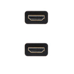 Cavo HDMI NANOCABLE 10.15.3701 V2.0 Nero/Blu 1 m 4K Ultra HD Nero