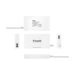 Caricabatterie Portatile TooQ TQLC-102BS02AT 100W Bianco