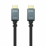 Cavo HDMI NANOCABLE 10.15.8001-L150 Grigio 1,5 m Nero