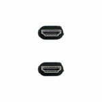 Cavo HDMI NANOCABLE 10.15.8001-L150 Grigio 1,5 m Nero