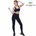 Leggings Sportivo da Donna Happy Dance 2146ATC Nero