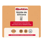 Stampo da Forno Quttin Silicone Rigido (24,3 x 24,3 cm)