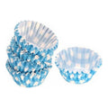 Set di Stampi da Pasticceria Azzurro Monouso (100 pcs)