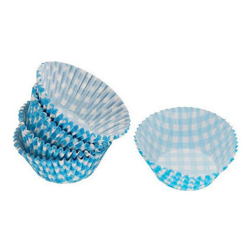 Set di Stampi da Pasticceria Azzurro Monouso (50 pcs)