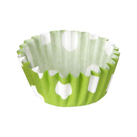 Teglia per Muffin Algon Verde Pois Monouso 2,5 x 1,75 cm 150 Unità