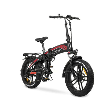 Bicicletta Elettrica Youin BK1400R DAKAR Rosso Nero 20" 250 W 25 km/h