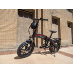 Bicicletta Elettrica Youin BK1400R DAKAR Rosso Nero 20" 250 W 25 km/h