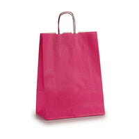 Papiertaschen 12 x 52 x 32 cm Rosa (25 Stück)