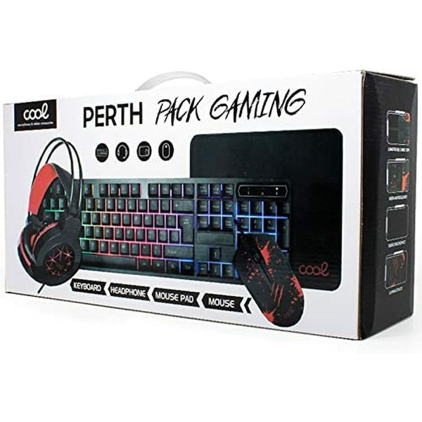 Pack gaming Cool Perth Qwerty Spanisch