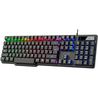 Tastatur und Gaming Maus Cool Town Pack Gaming Qwerty Spanisch