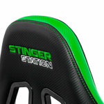 Sedia Gaming Woxter Stinger Station Nero Verde