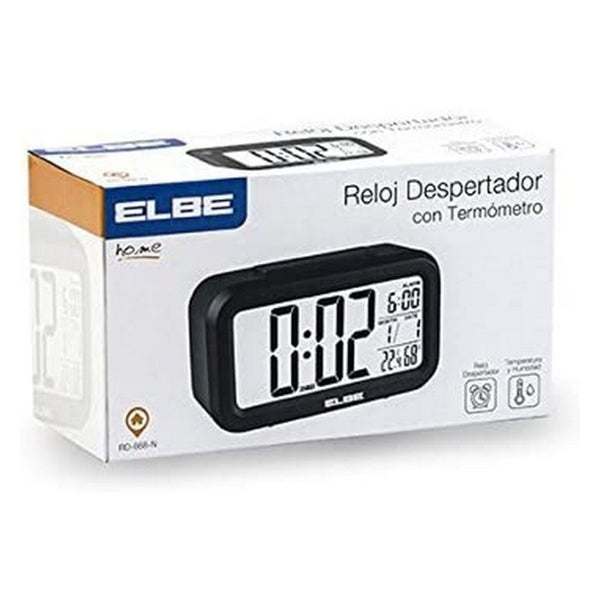 Radio Sveglia ELBE RD668N 4,4" Nero