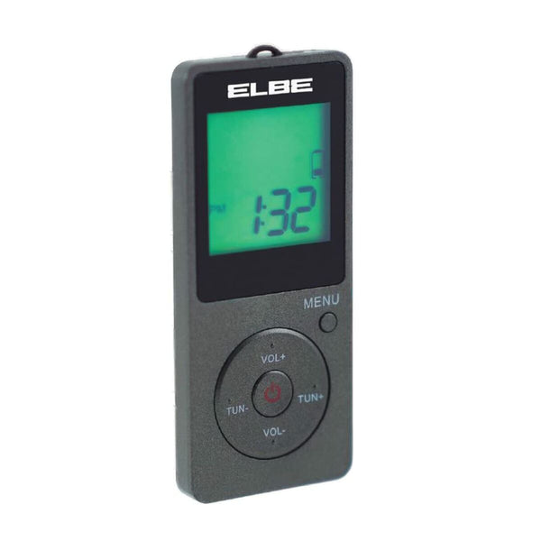 Tragbares Digital-Radio ELBE RF95 Sport AM/FM Dunkelgrau