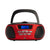 Radio/CD Bluetooth + mp3 Aiwa BBTU300RD    5W Schwarz Rot