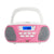 Radio/CD Bluetooth + mp3 Aiwa BBTU300PK    5W Rosa Weiß