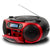 Audio-Kassette Aiwa BBTC550RD    6W Rot