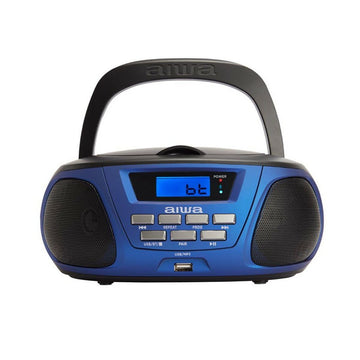 Radio/CD Bluetooth + mp3 Aiwa BBTU300BL    5W Schwarz Blau