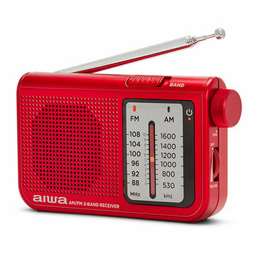 Tragbares Radio Aiwa AM/FM Rot