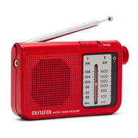 Tragbares Radio Aiwa AM/FM Rot