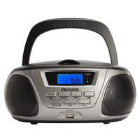 Radio/CD Bluetooth + mp3 Aiwa BBTU300TN    5W Grau Schwarz