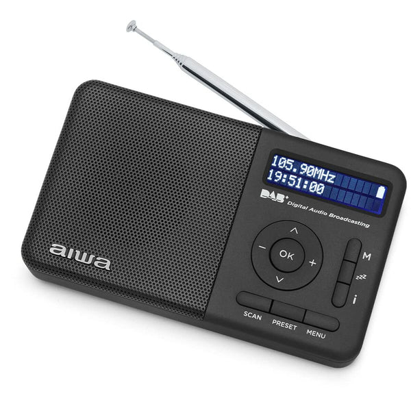 Radio Aiwa RD40DABBK Schwarz 2000 mAh