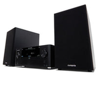 Micro-Hi-Fi-System Aiwa MSBTU500 Schwarz 50 W