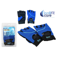 Guanti da Allenamento LongFit Sport Blu/Nero