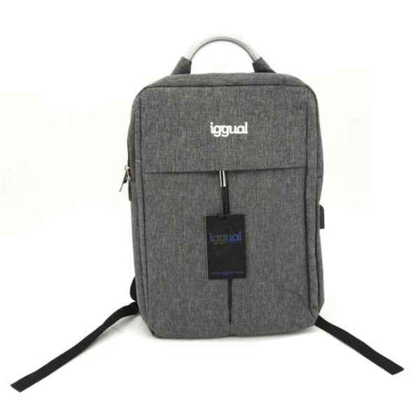 Laptoptasche iggual All Tech In 15,6" Wasserfest Grau