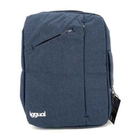 Laptoptasche iggual IGG317051 Blau 15,6" Wasserfest Anti-Diebstahl