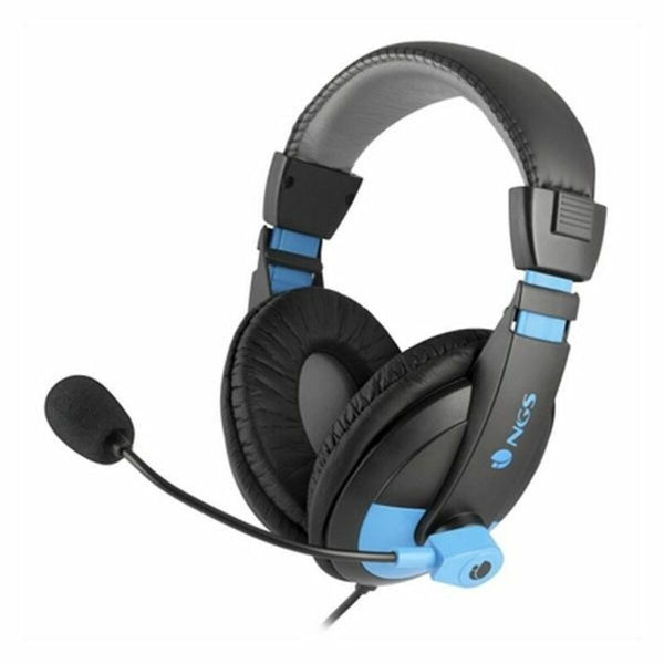 Auricolari con Microfono NGS MSX9PROBLUE Nero/Blu