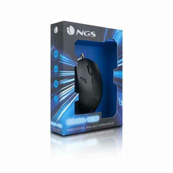 Mouse Gaming NGS GMX-120 800/1200 dpi Nero