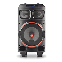 Bluetooth Lautsprecher mit Karaoke Mikrofon NGS WILD DUB ZERO Schwarz 120W