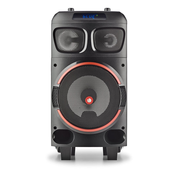 Bluetooth Lautsprecher mit Karaoke Mikrofon NGS WILD DUB ZERO Schwarz 120W