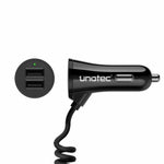 Caricabatterie per Auto USB Universale + Cavo USB C Unotec