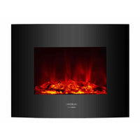 Dekorativer elektrischer Wandkamin Cecotec Warm 2600 Curved Flames 2000W