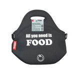 Borsa Frigo Bergner ALL YOU NEED IS FOOD Nero