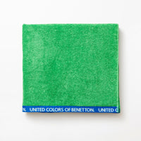 Telo da Mare Benetton RAINBOW BE Verde 90 x 160 cm (OEKO-TEX)