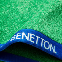 Telo da Mare Benetton RAINBOW BE Verde 90 x 160 cm (OEKO-TEX)