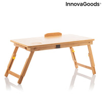 Beistelltisch aus Bambus, klappbar InnovaGoods IG815646 Holz (Restauriert A+)