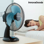 Tischventilator InnovaGoods Ø 30 cm 35W Schwarz (Restauriert C)