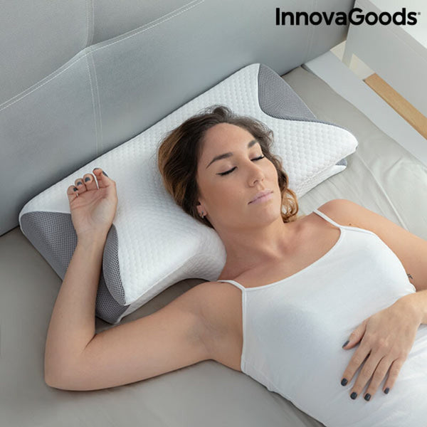 Cuscino Viscoelastico Cervicale con Contorno Ergonomico Conforti InnovaGoods (Ricondizionati C)