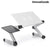 Einstellbarer Laptop-Tisch mit mehreren Positionen Omnible Iceberg V0103206 Silberfarben Aluminium (Restauriert C)